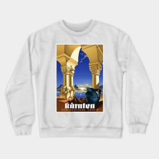 Kärnten Carinthia Austria Vintage Poster 1939 Crewneck Sweatshirt